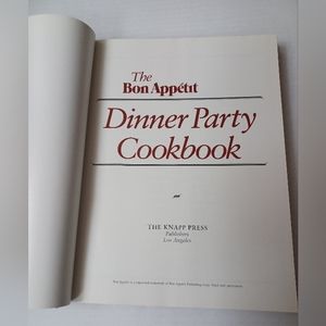 4/$40 Dinner Party Cookbook - Hardcover Book